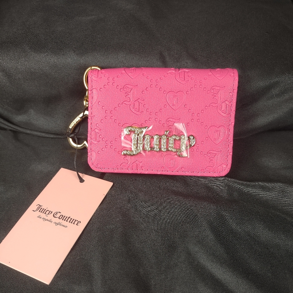 Juicy Couture Pink Card Holder